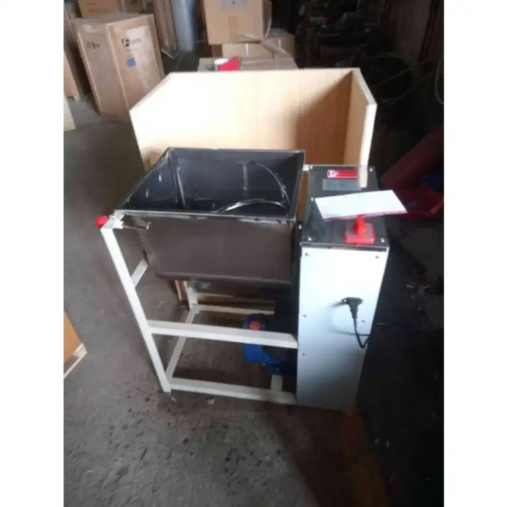 FOMAC Horizontal Mixer Mesin Pengaduk Adonan kapasitas 15kg - 20kg