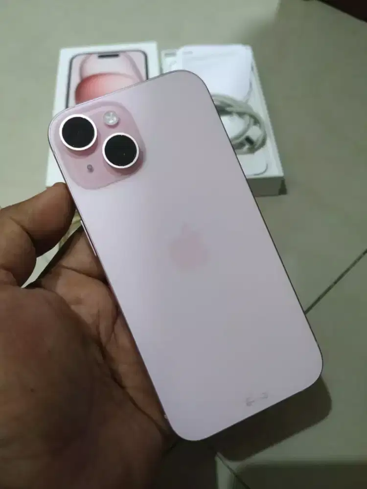 iphone 15 128gb fullset mulus no minus ex ibox