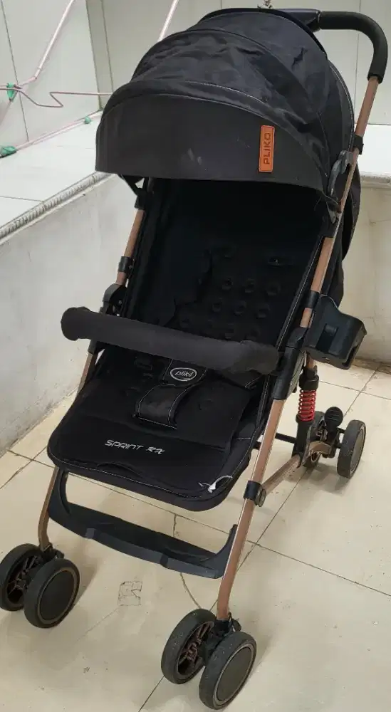Stroller Pliko Sprint RX Hitam