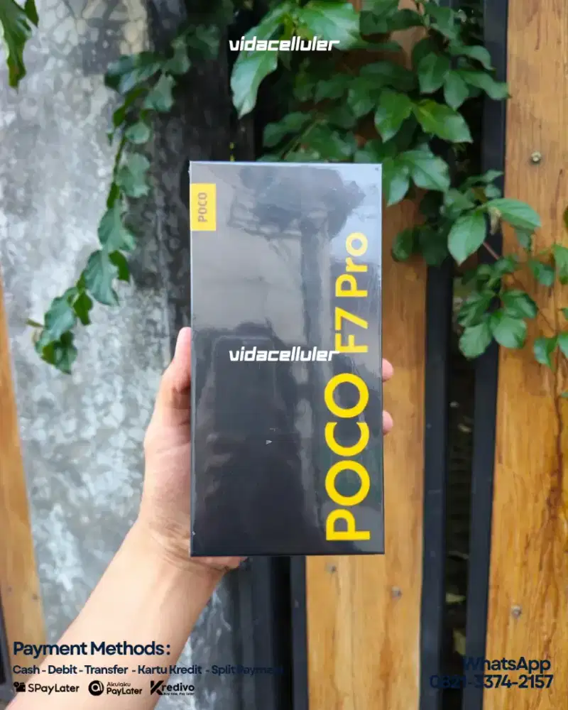 POCO F7 Pro 5G 12/512 Baru Free Antar