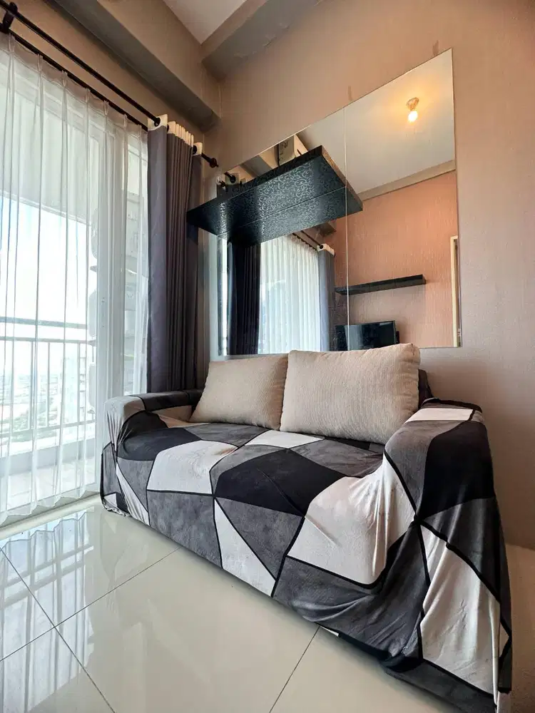 DISEWAKAN APARTEMEN TANGLIN TOWER 2BR FULL FURNISHED CONNECT MALL