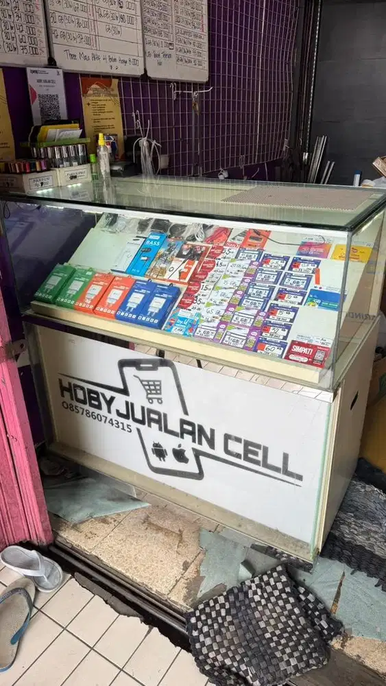 Etalase hp bekas vivo