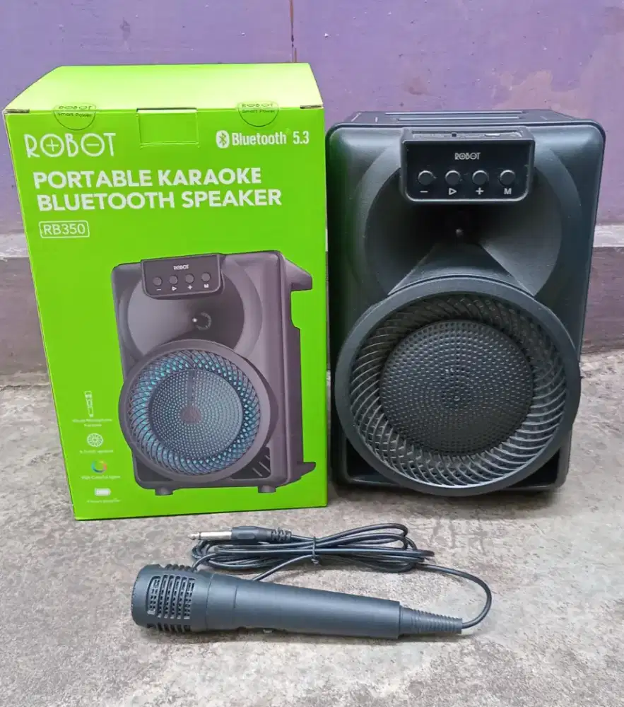 Speaker Aktif Karaoke Robot