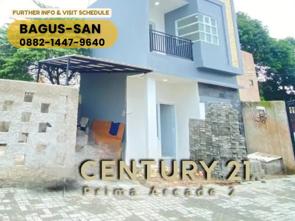 Dijual Rumah Baru Murah Di Cluster Bintaro Dekat Sektor 9 AM16234