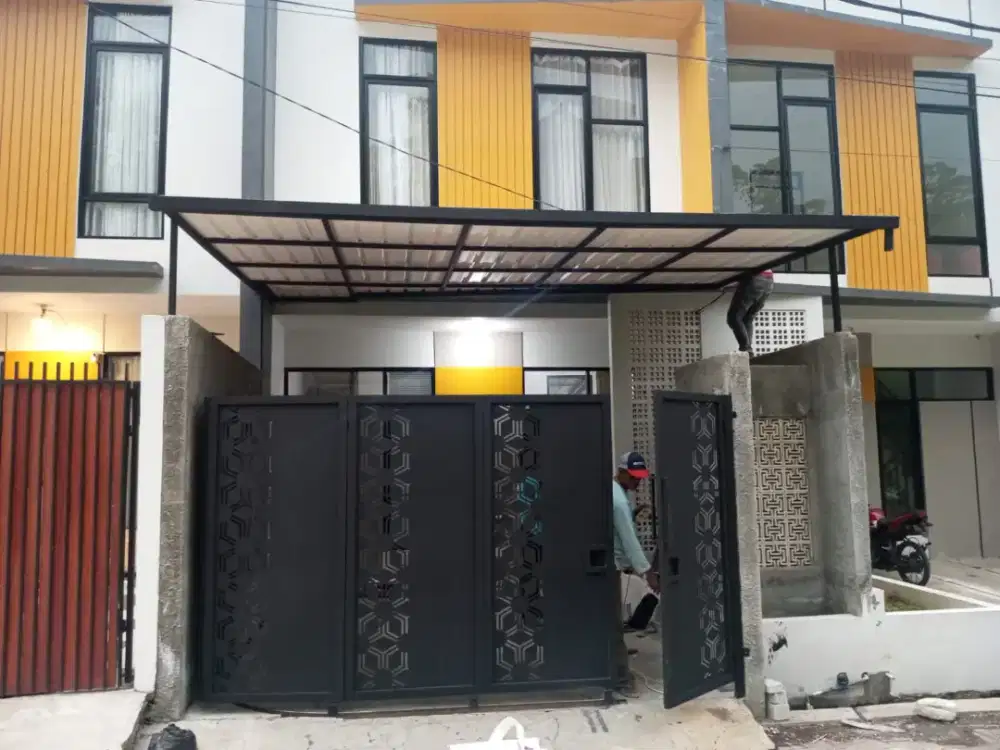 Kanopi alderon dobel layar