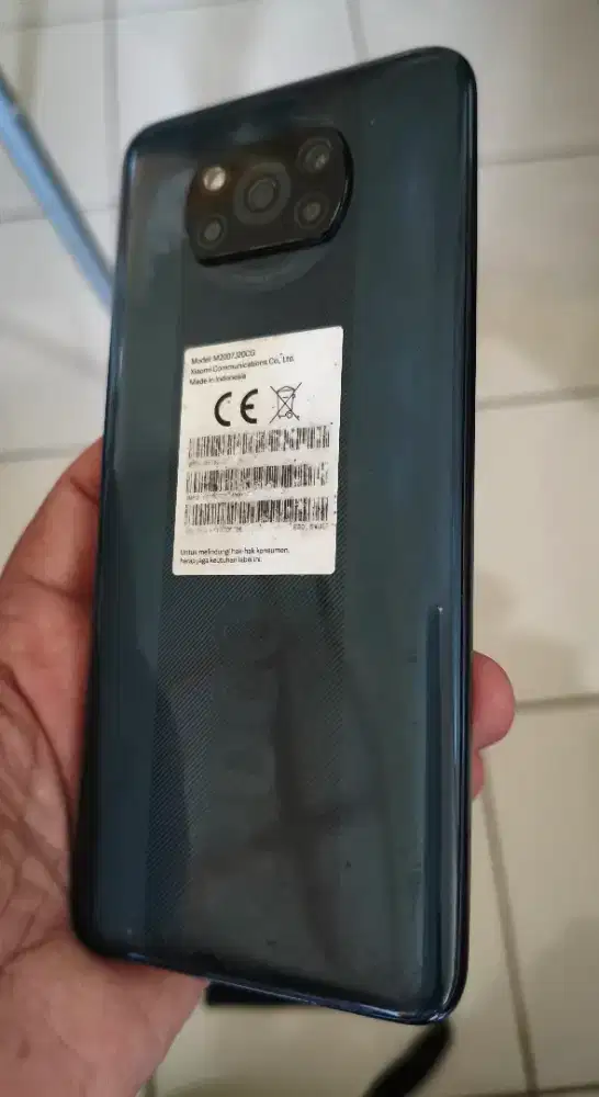 POCO X3 NFC warna biru