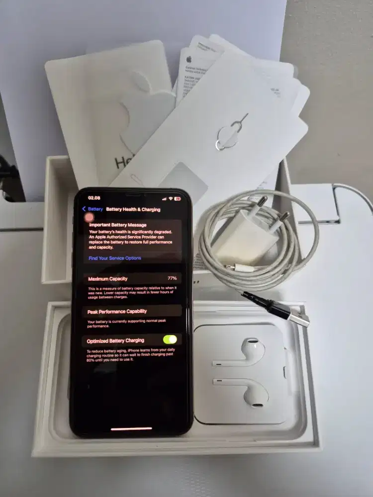 Jual 2800k iPhone XS Max 64 Gb Gold Mulus Full set Original Ex Ibox
