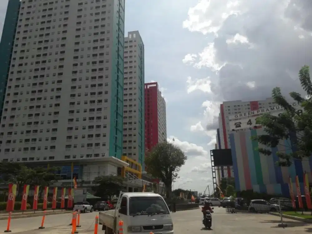 GREEN PRAMUKA SQUARE ROOM 2BED KOSONGAN JUAL MURAH CEPAT