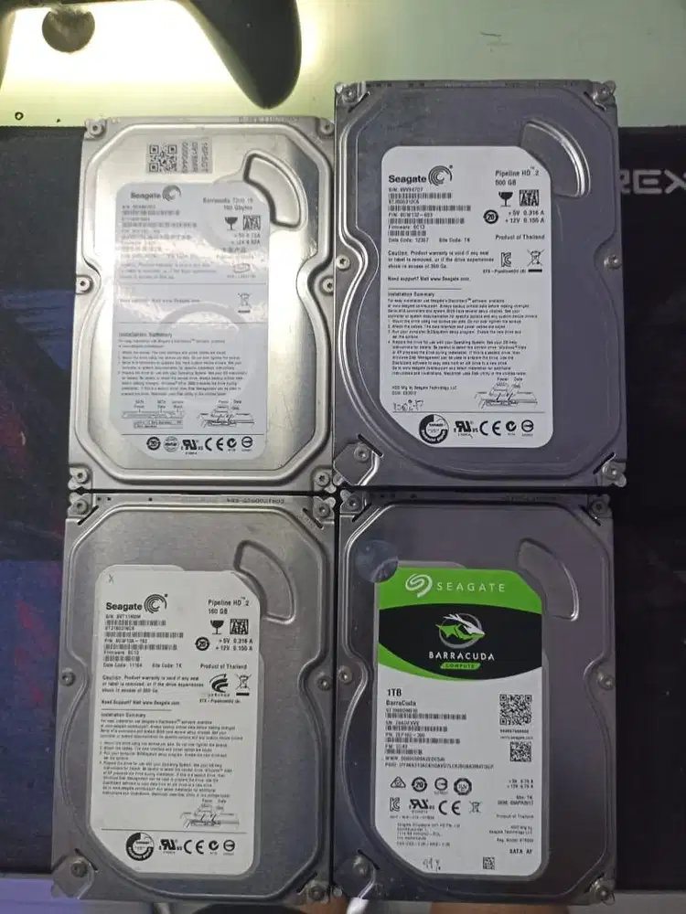 Dijual hardisk 3.5 kapasitas bermacam-macam