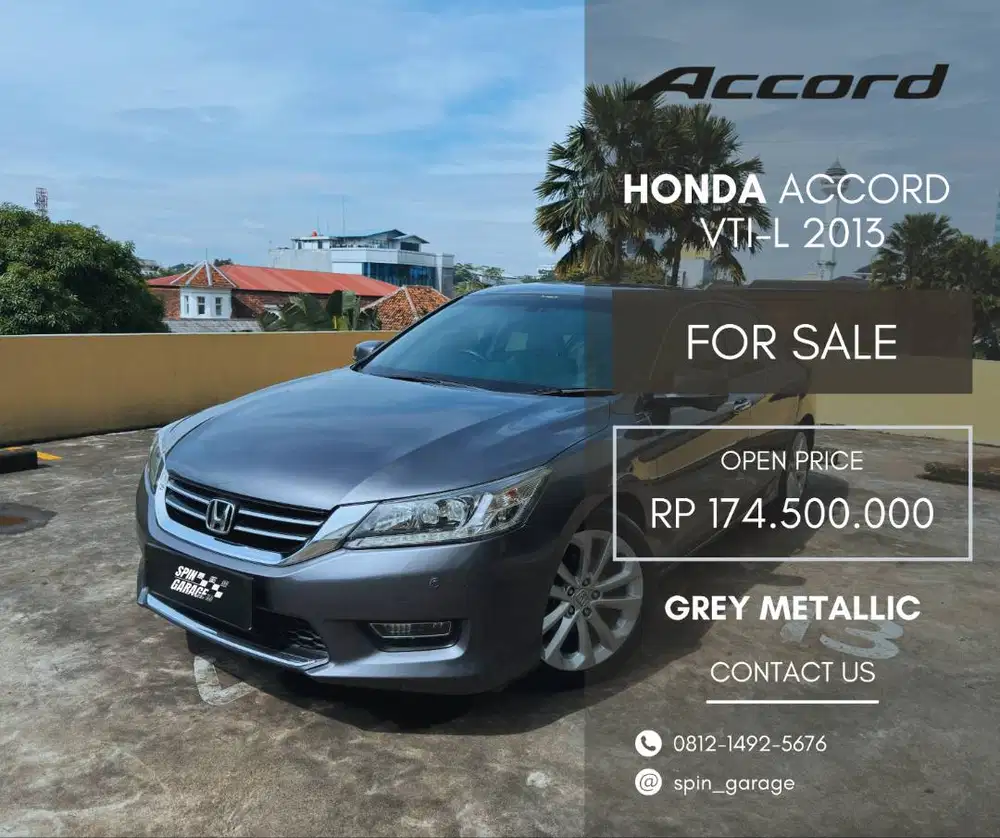 [ALMOST PERFECT!!!] HONDA ACCORD VTIL 2.4 2013