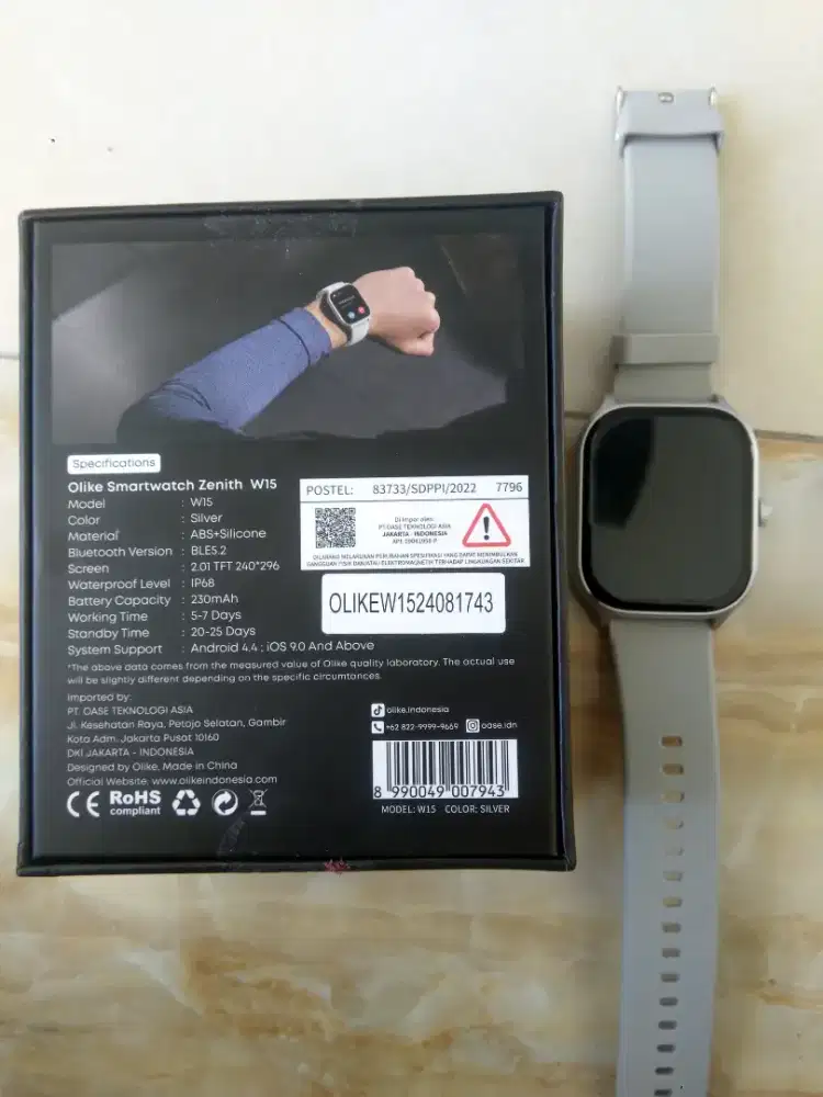 Olike smartwatch zenith W15