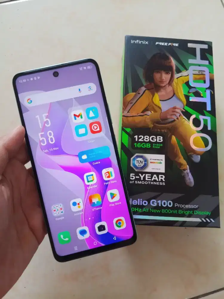 Infinix Hot 50 Ram 8+8/128 Gb