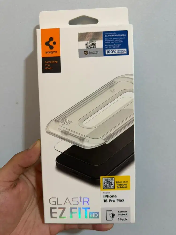 Tempered Glass Iphone 16 Promax Spigen New