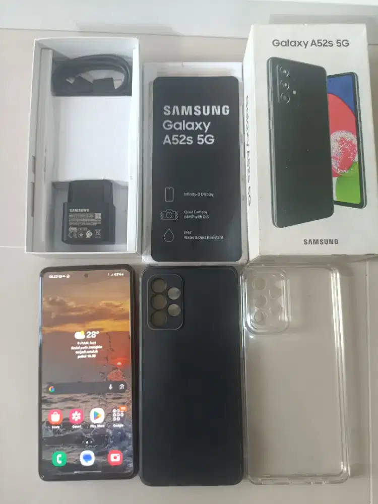 Baca, Samsung a52s 5g 8/256 fullset