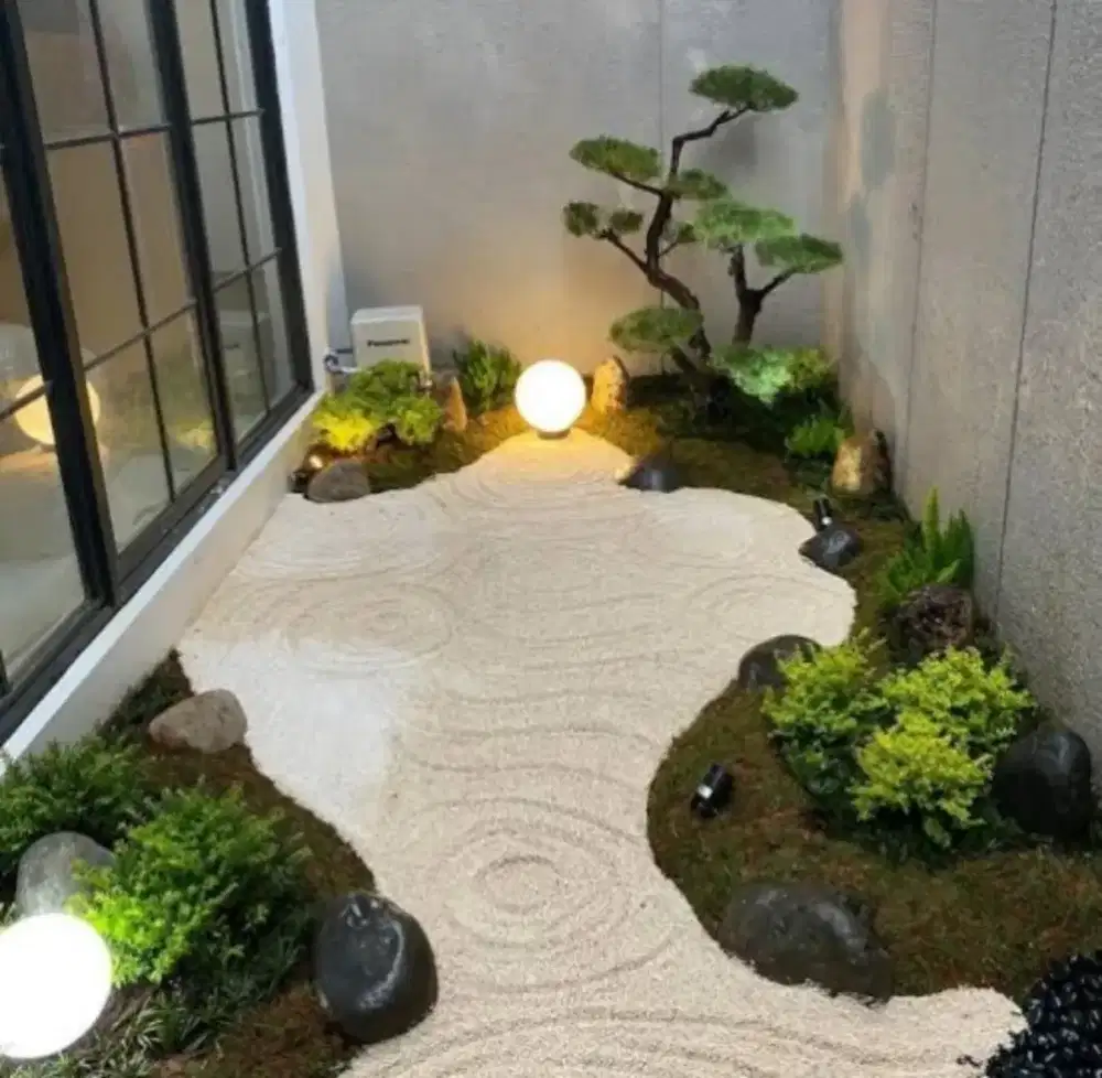 Mnrima dekorasi taman zen garden harga terjangkau
