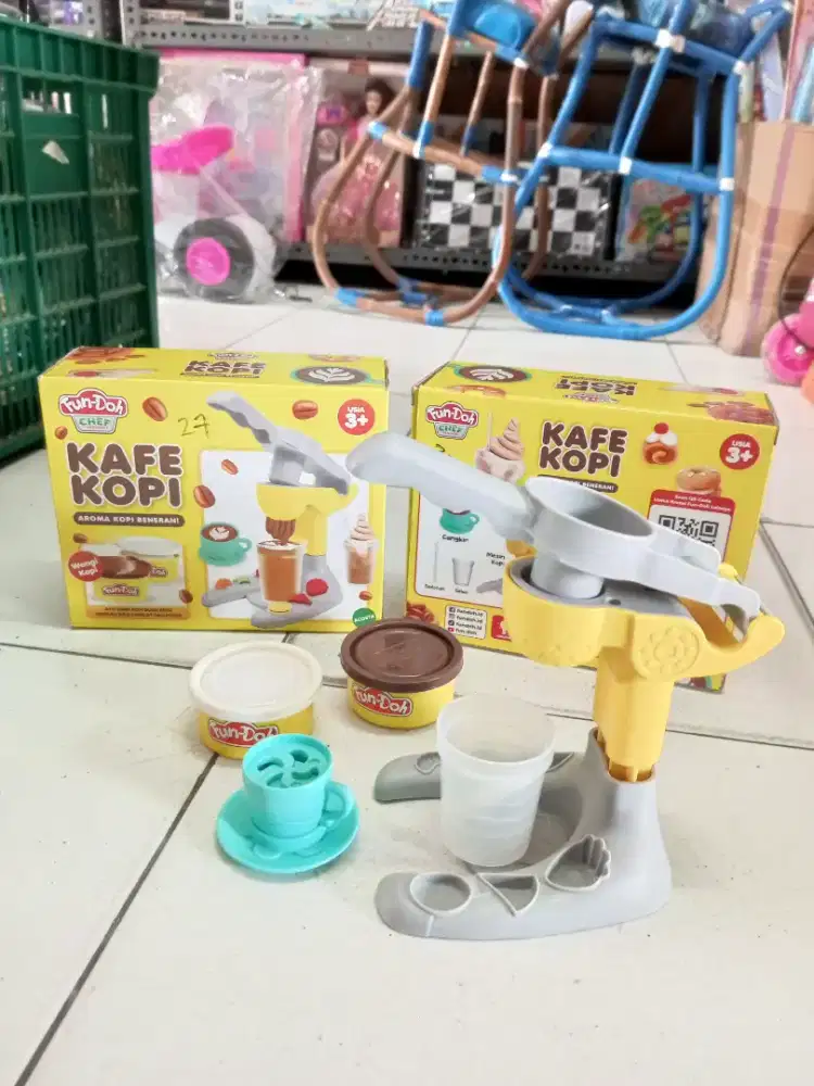 Mainan anak kafe kopi