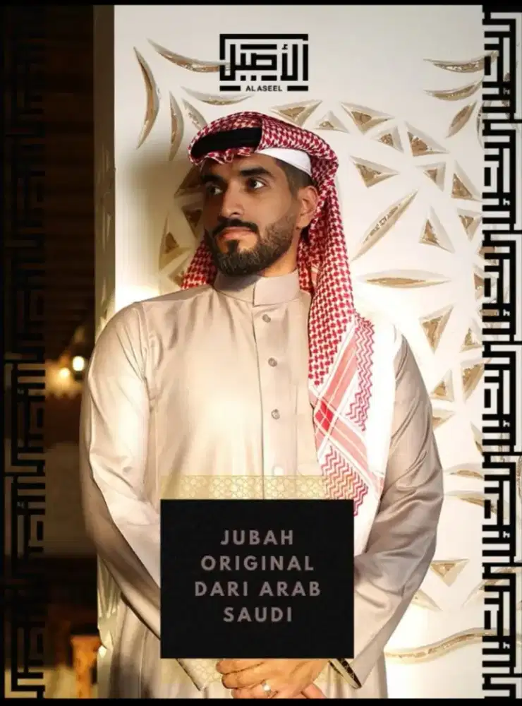 Jubah Original dr Arab Saudi Al Aseel