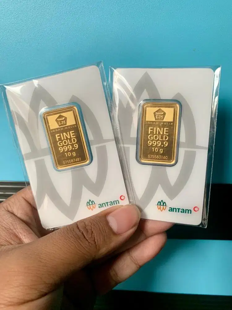 Logam Mulia Antam RM 10gr 2025 Emas Redmark