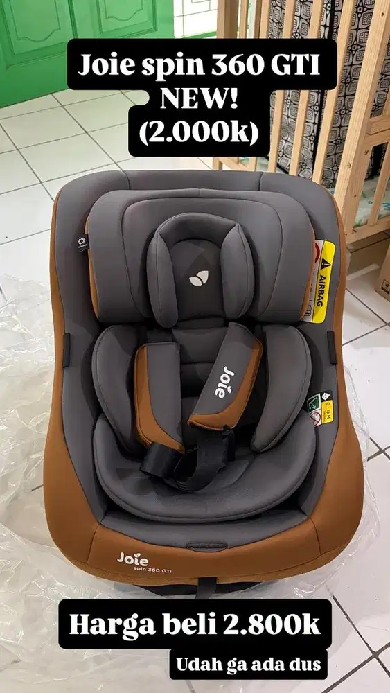 Joie spin 360 GTI Carseat (NEW)