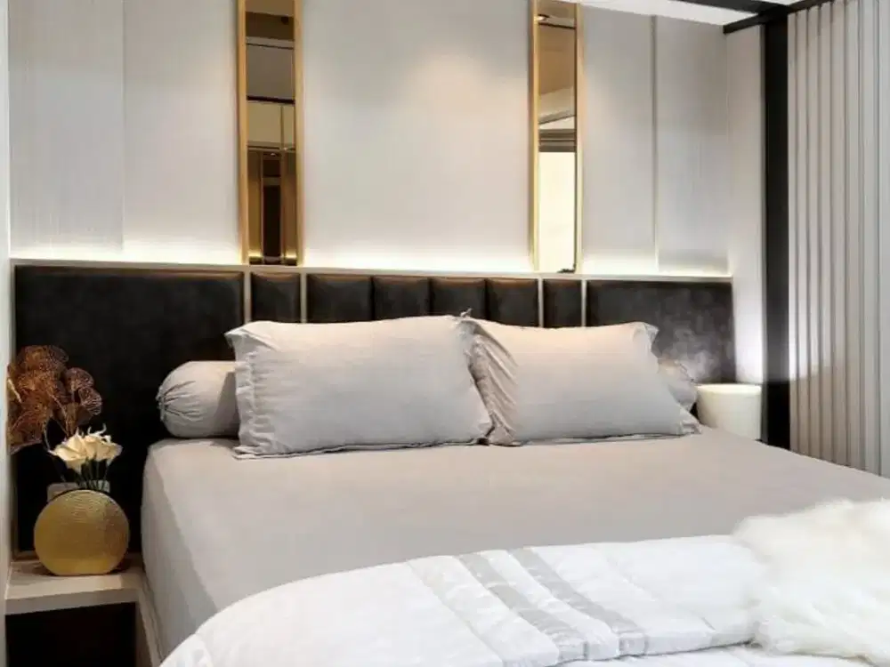 DISEWAKAN APARTEMEN BRAND NEW GRESS WATERPLACE RESIDENCE 2BR FULL FURNISHED