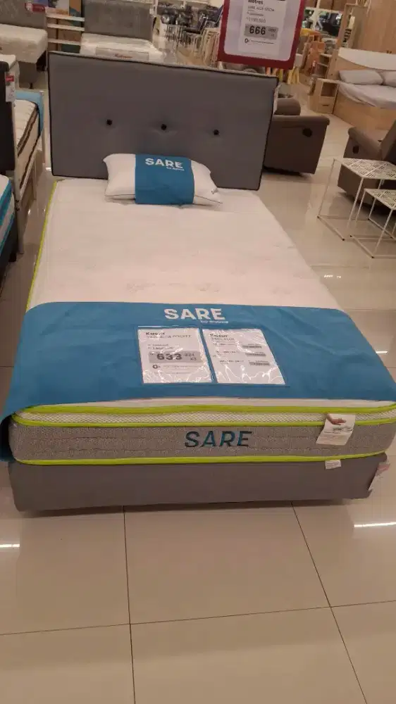 SET TEMPAT TIDUR 120X200CM