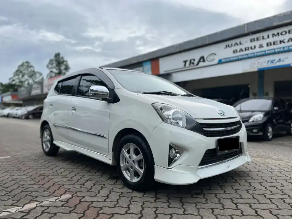 TGN 1 DARI BARU!! TOYOTA AGYA 1.0 G TRD AT MATIC 2016 PUTIH KM 105RB