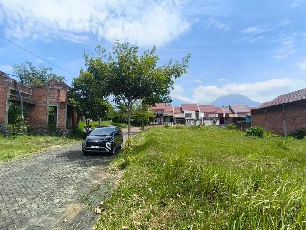Tanah Kavling dekat Kampus UIN 3 Malang Potensi Kos atau hunian View Gunung