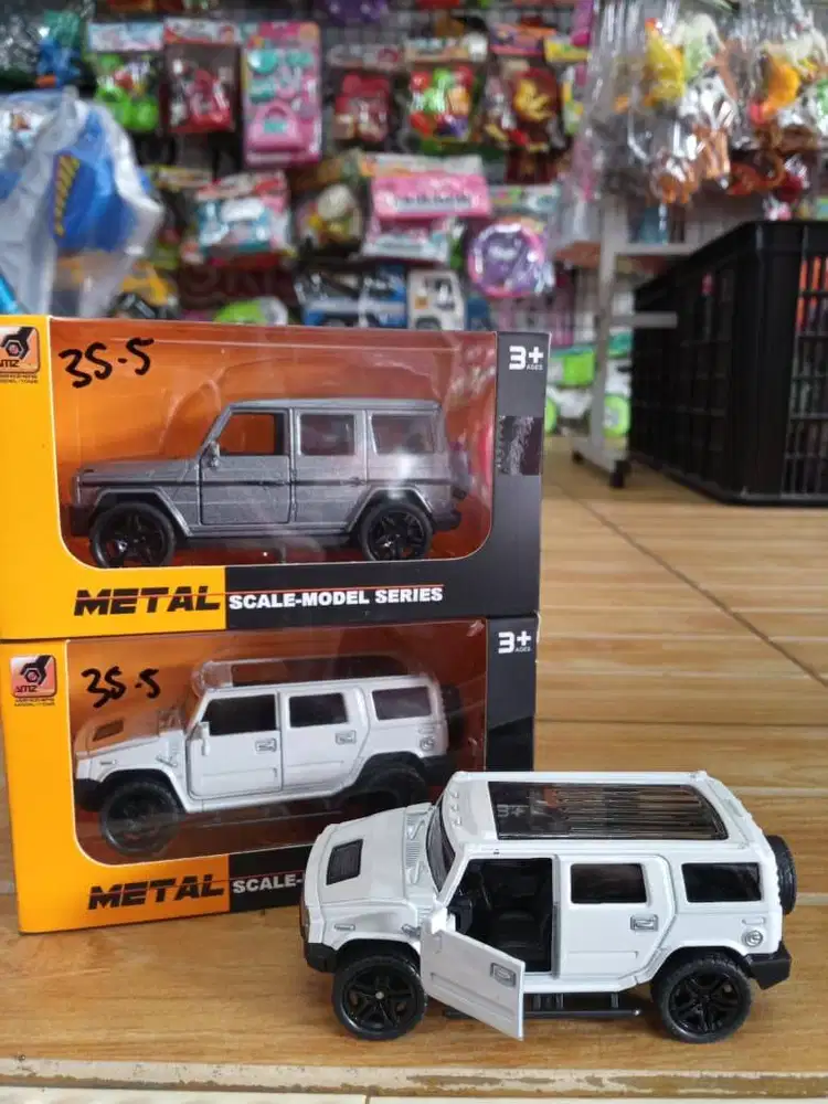 mainan anak mobil diecast metal