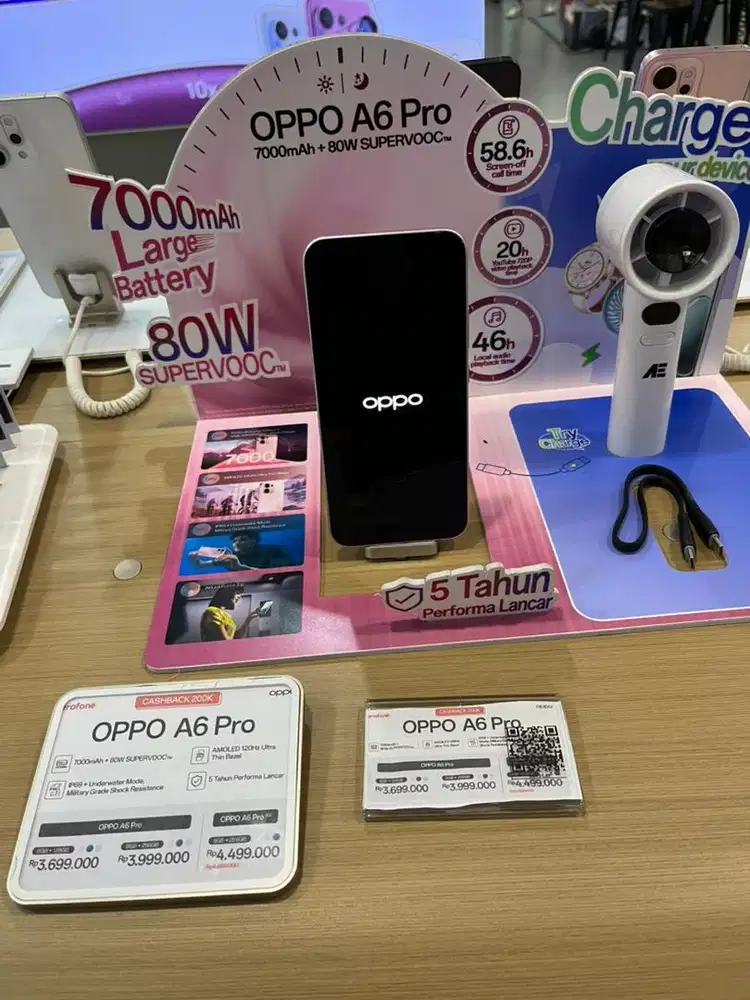 Oppo A6 Pro bisa di cicil pakai Spaylater