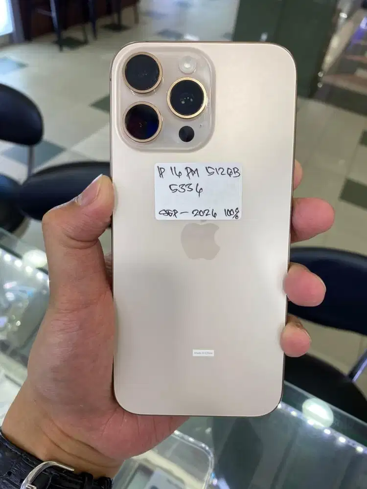 Second iphone 16 promax 512GB resmi