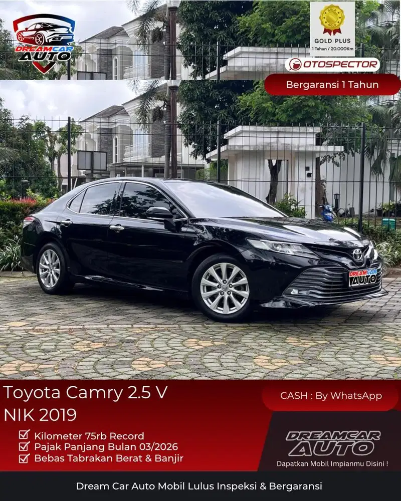 [ Sunroof ]  Toyota Camry 2.5 V Non Hybrid 2019/2020