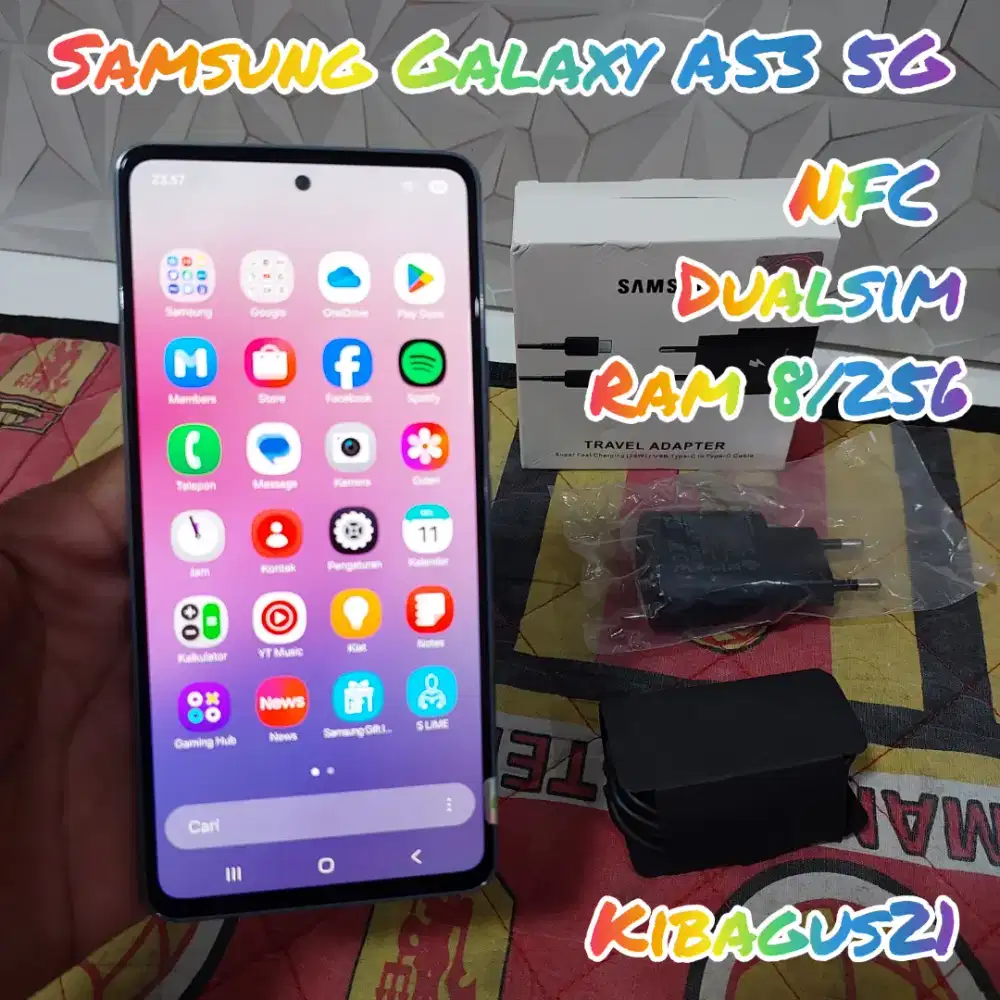 Samsung A53 Dualsim 5G LTE 8/256gb Mulus