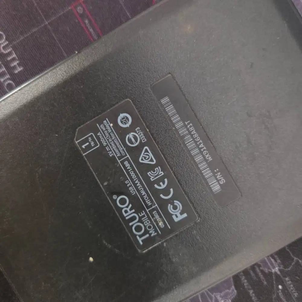 Hardisk External Harddisk Eksternal Hard Disk Hitachi Touro 1 TB 1TB