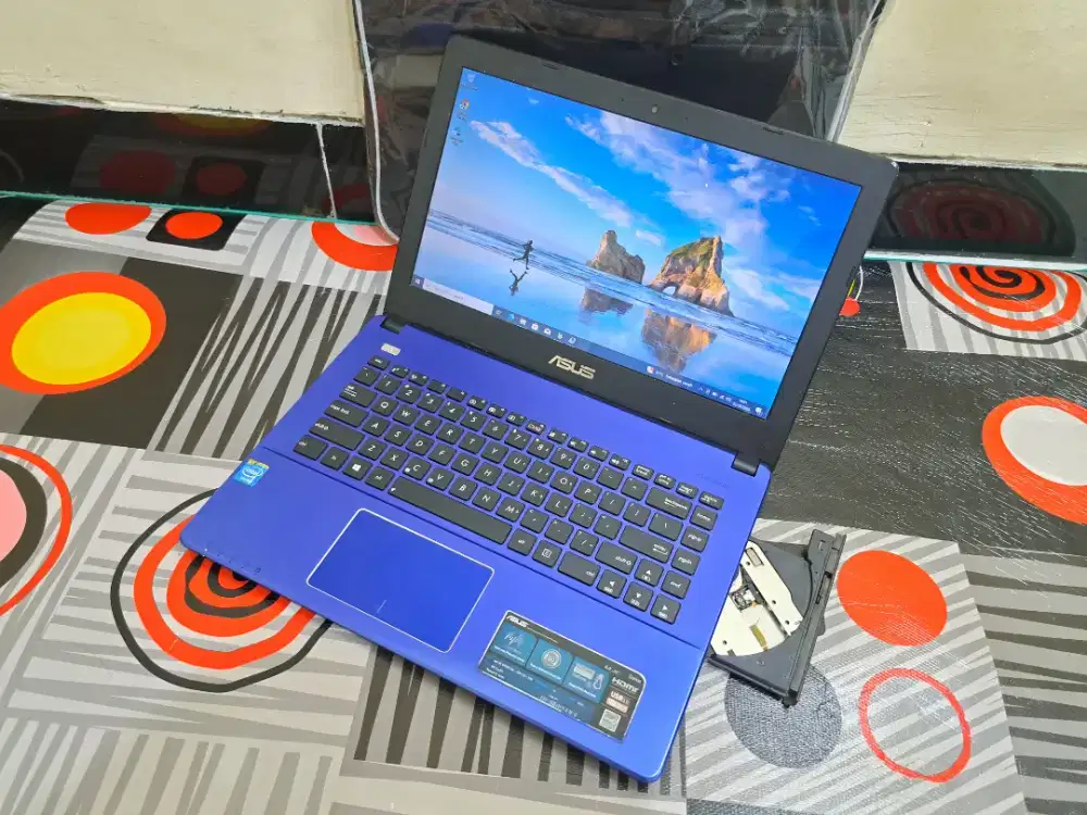 Laptop asus x450 ram 4 siap pakai