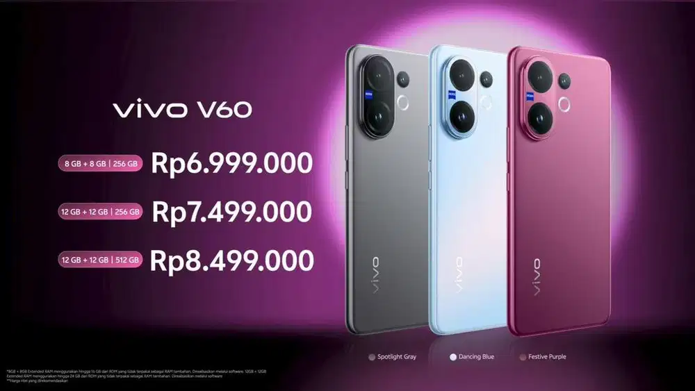 VIVO V60 8 8 256