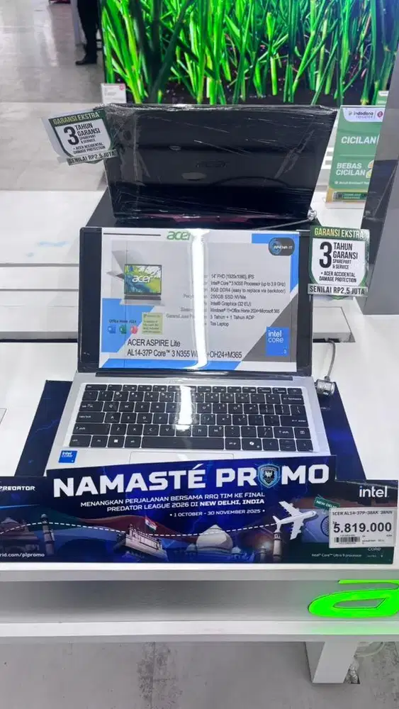 Acer intel core i3 8/256gb