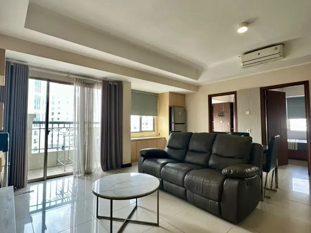 DISEWAKAN APARTEMEN WATERPLACE RESIDENCE PENTHOUSE 3BR 105m2 POOL VIEW