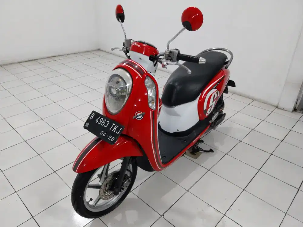 Scoopy 2016 stater halus pajak hidup mulus