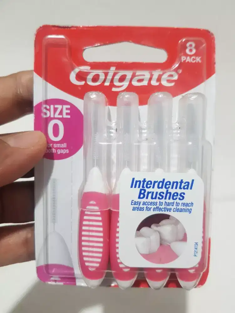 Colgate interdental brusher sikat halus kecil buat gigi behel