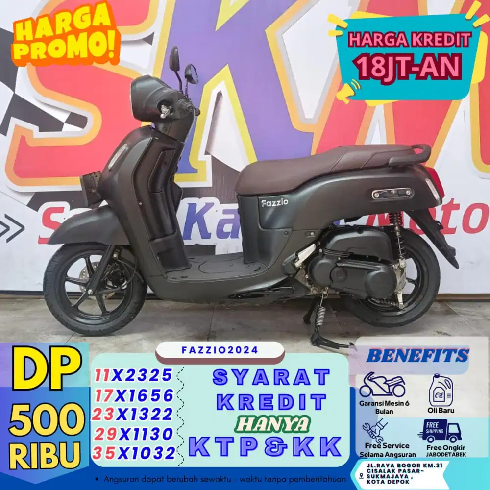 Dp 500rb - kredit fazzio 2024 km low