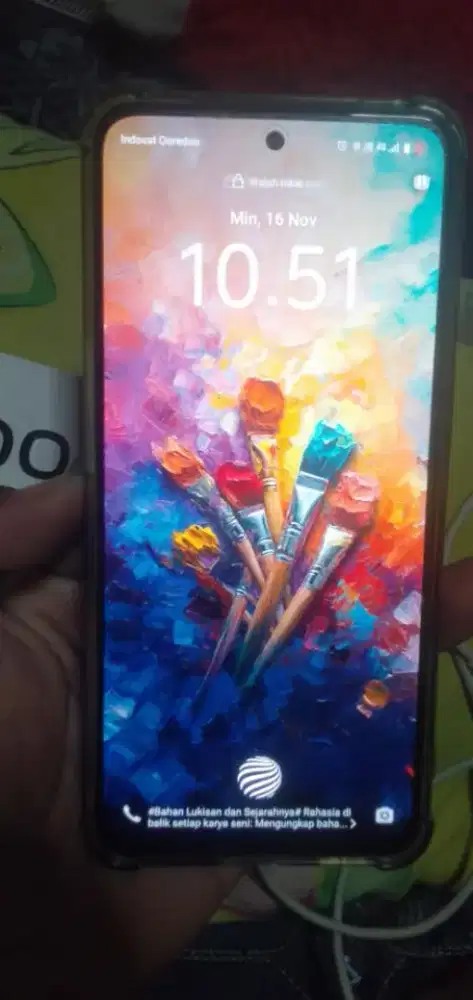 HP vivo Y100 4G Hitam Onyx