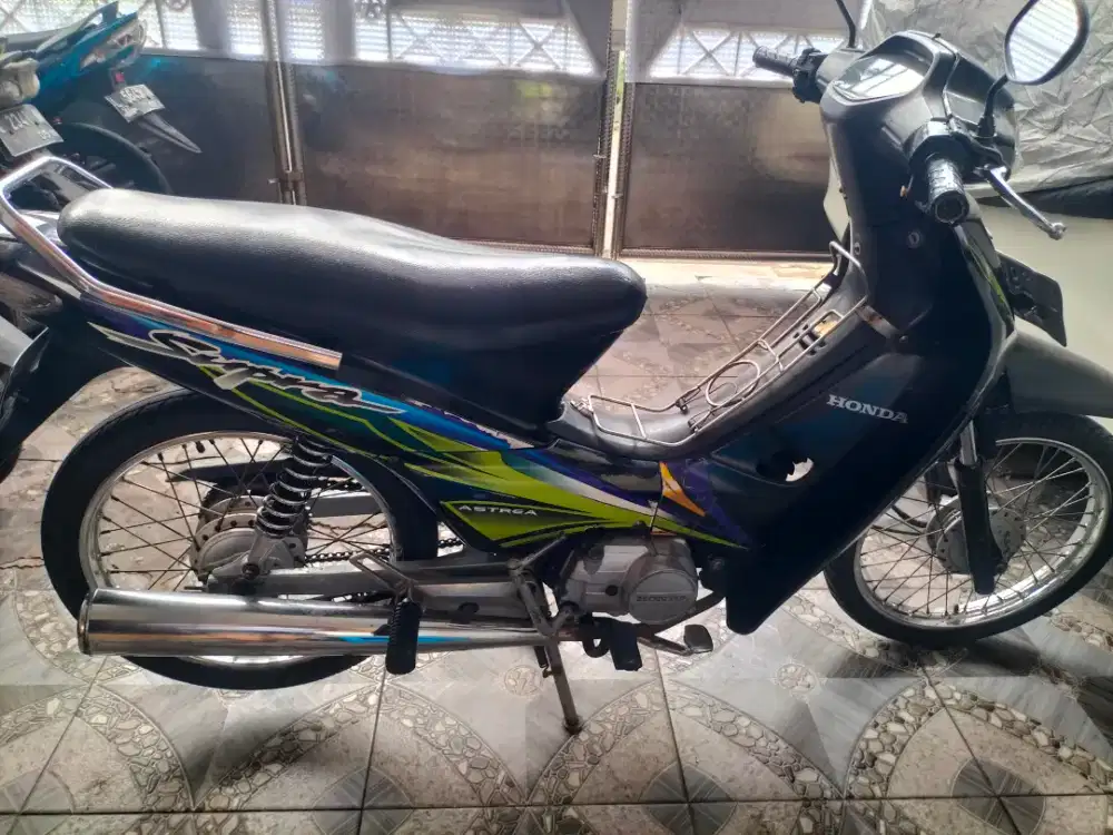 Supra  2003 tgn 1 ors mesin hls plat panjang mesin hls lkp dbl star hp