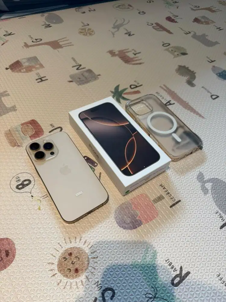 IPHONE 16 PRO 256GB – DESERT TITANIUM Resmi Indonesia