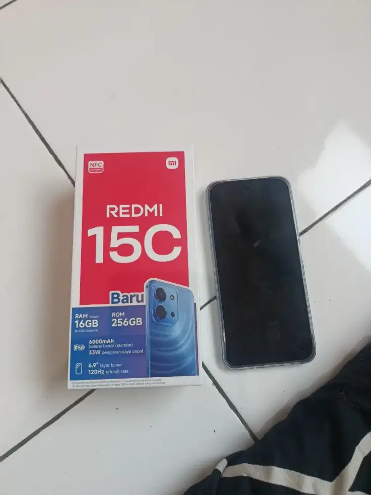 Redmi 15c ram 8+8/256
