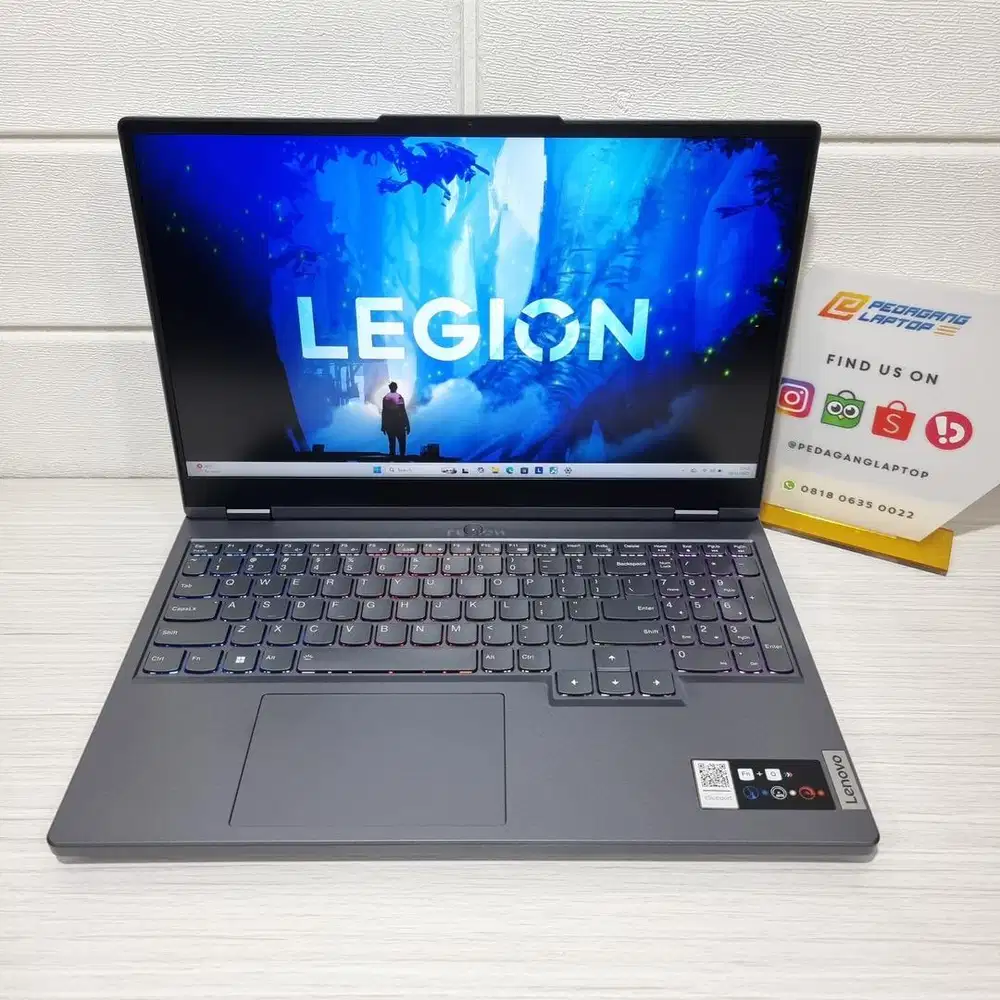 Lenovo Legion 5 15IAH7H Core i7-12700H 16GB/512GB RTX 3060 GARANSI ON