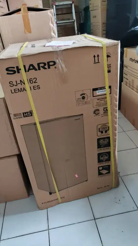 Sharp Kulkas 1 pintu SJ-N162NHS 133L (New)