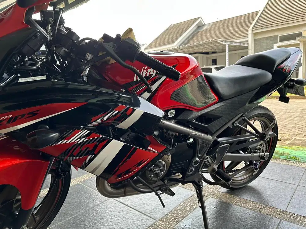 Kawasaki Ninja RR 150cc 2014 SE asli Orange Plat K4500