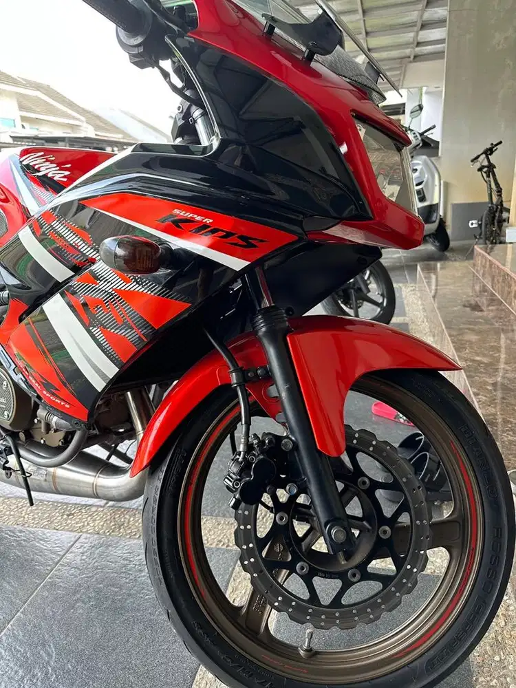 Kawasaki Ninja RR 150cc 2014 SE asli Orange Plat K4500