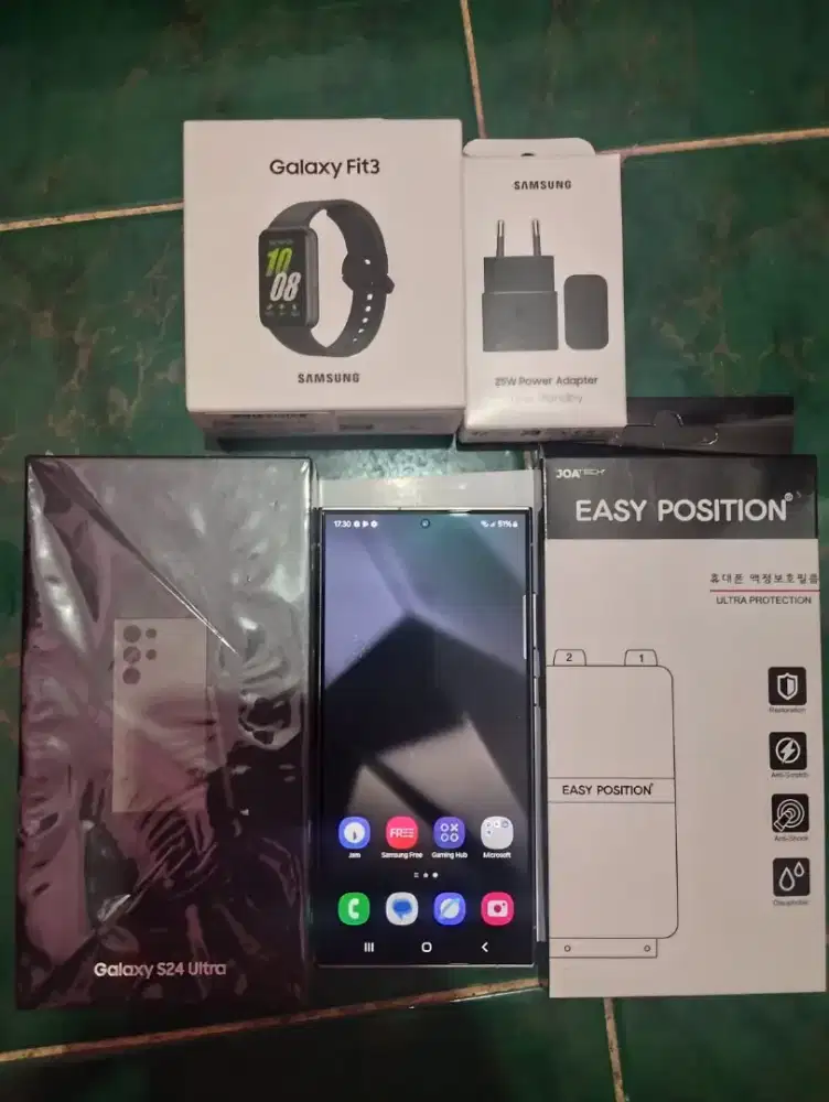 Samsung s24 ultra 12/256 New garansi resmi