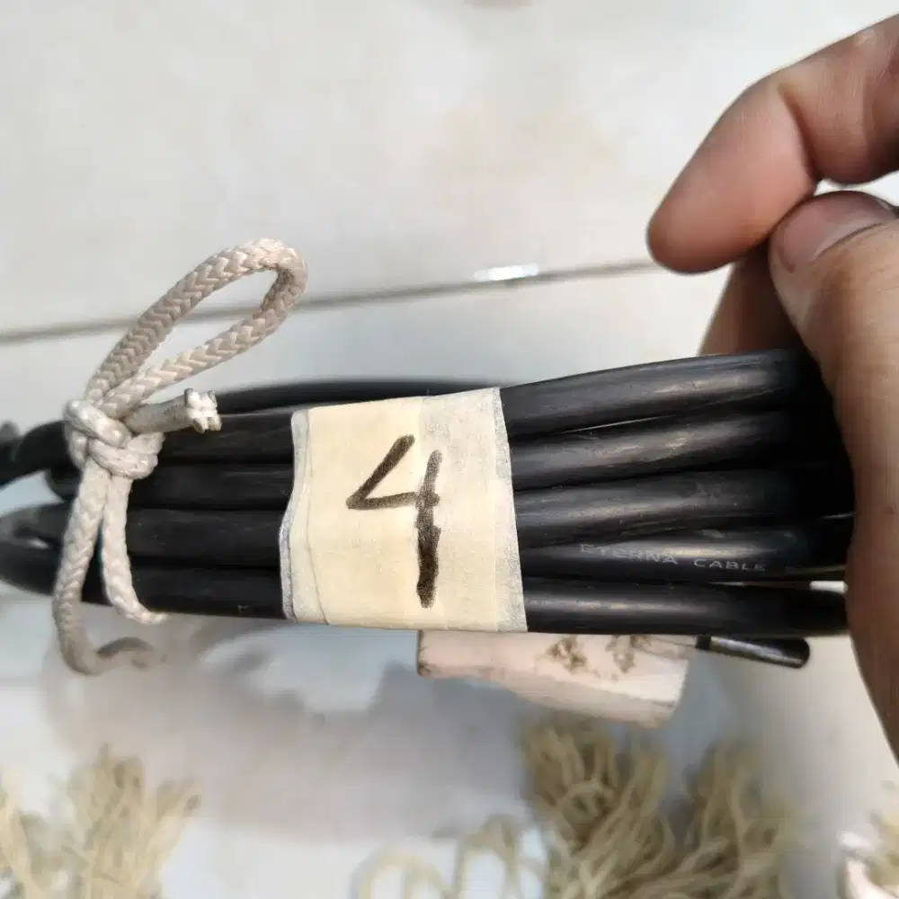 kabel eterna 4m serabut 2x075 bengkel perkakas audio sound komputer